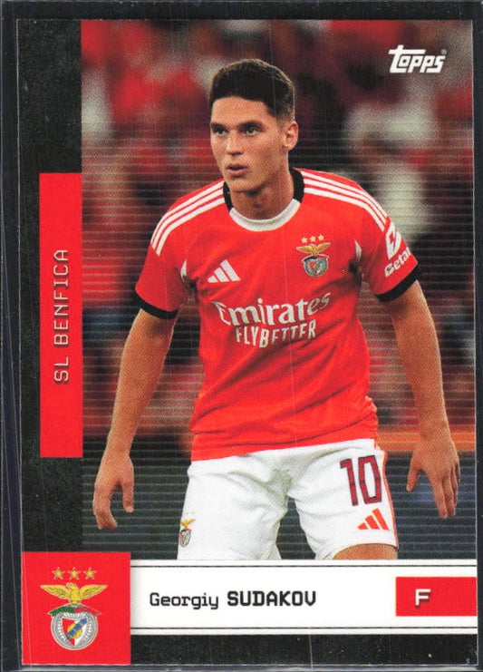 Georgiy Sudakov 2025-26 Topps Benfica #17 – framsida