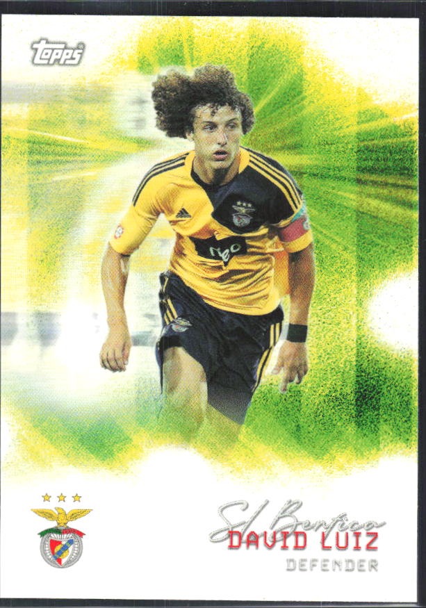 David Luiz 2025-26 Topps Benfica Pitch Pursuits #29 – framsida
