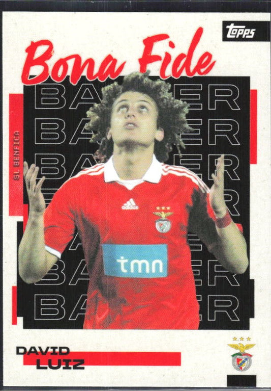 David Luiz 2025-26 Topps Benfica Bona Fide Baller #22 – framsida