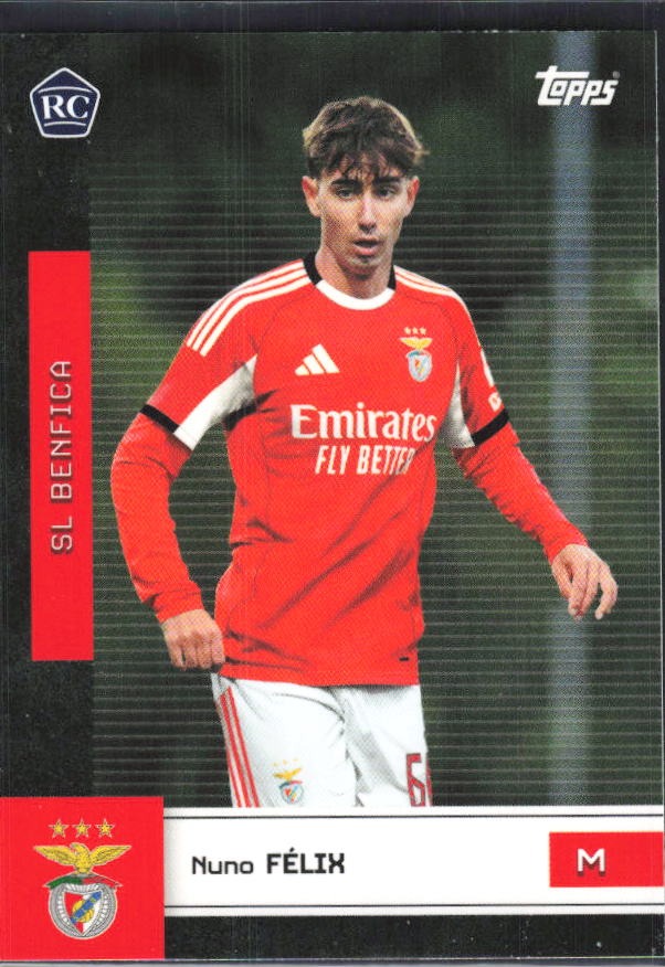Nuno Félix 2025-26 Topps Benfica #12 – framsida