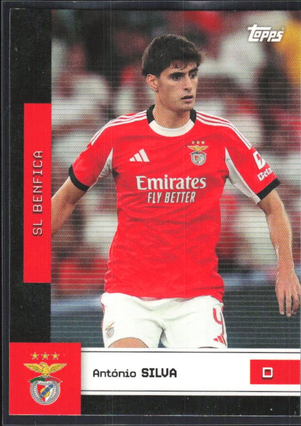 António Silva 2025-26 Topps Benfica #2 – framsida