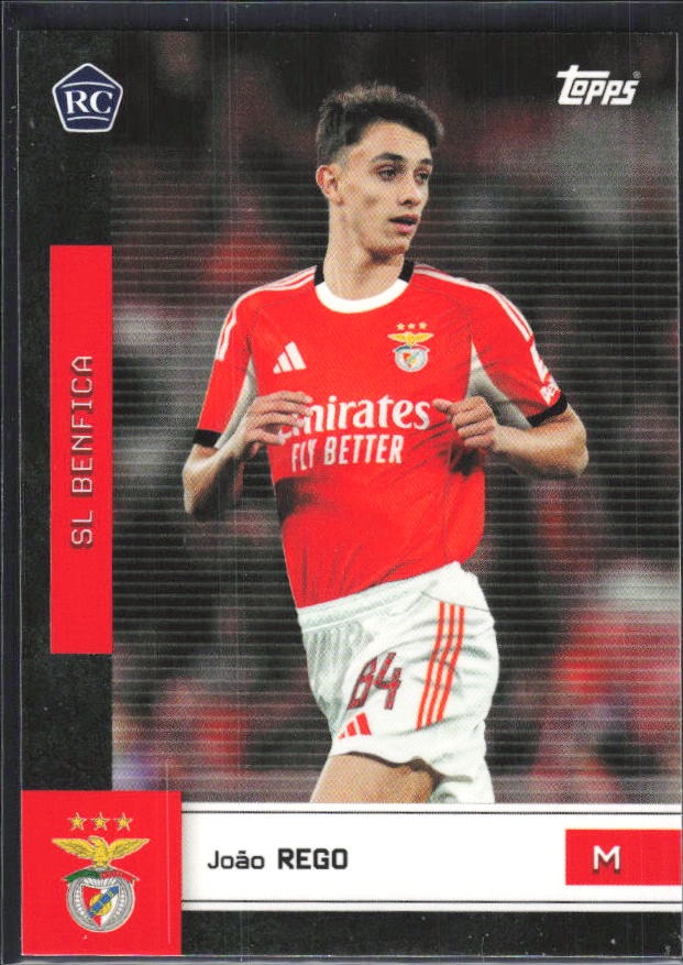 João Rego 2025-26 Topps Benfica #15 – framsida