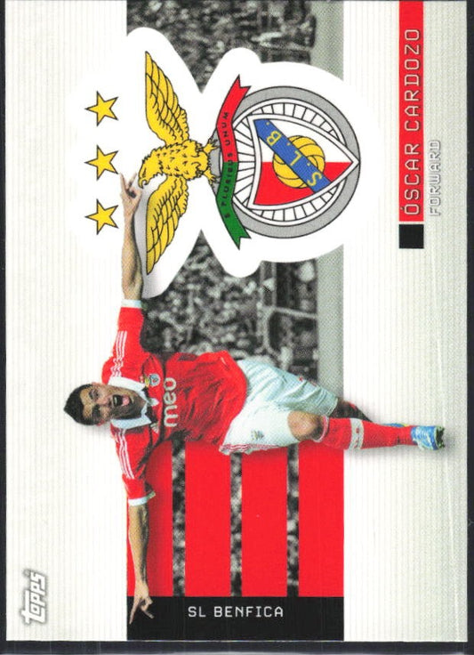 Óscar Cardozo 2025-26 Topps Benfica Soaring Eagle #44 – framsida
