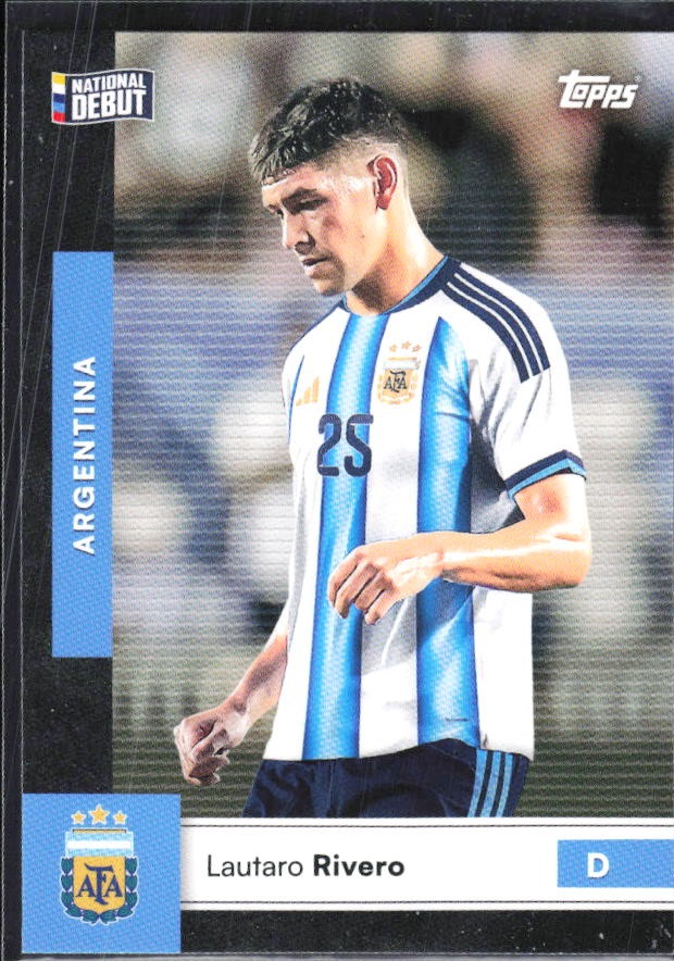 Lautaro Rivero 2026 Topps Argentina #4 – framsida