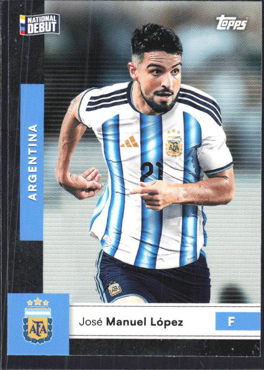 José Manuel López 2026 Topps Argentina #19 – framsida
