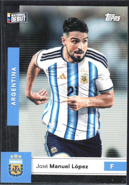 José Manuel López 2026 Topps Argentina #19 – framsida