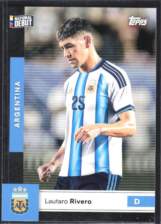 Lautaro Rivero 2026 Topps Argentina #4 – framsida