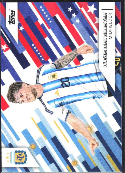 Alexis Mac Allister 2026 Topps Argentina Toast the Host #36 – framsida