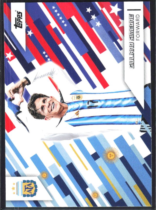 Giuliano Simeone 2026 Topps Argentina Toast the Host #33 – framsida
