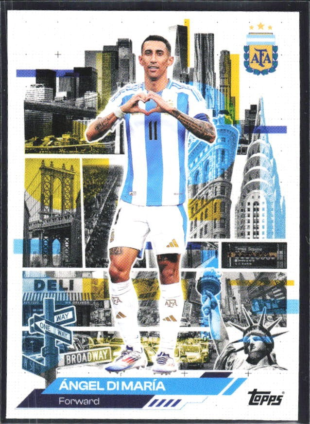 Ángel Di María 2026 Topps Argentina AFA in the Apple #43 – framsida
