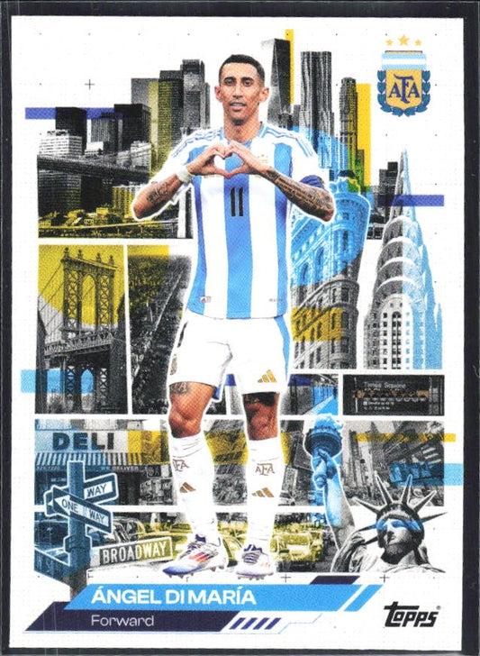 Ángel Di María 2026 Topps Argentina AFA in the Apple #43 – framsida