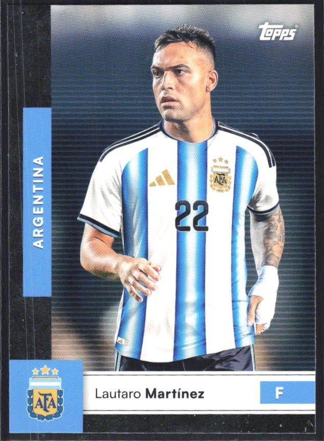 Lautaro Martínez 2026 Topps Argentina #18 – framsida