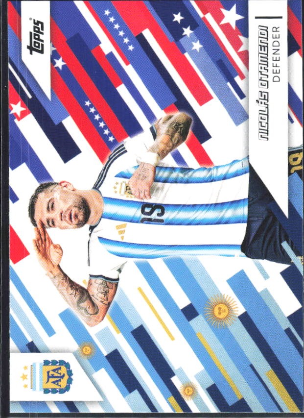 Nicolás Otamendi 2026 Topps Argentina Toast the Host #34 – framsida