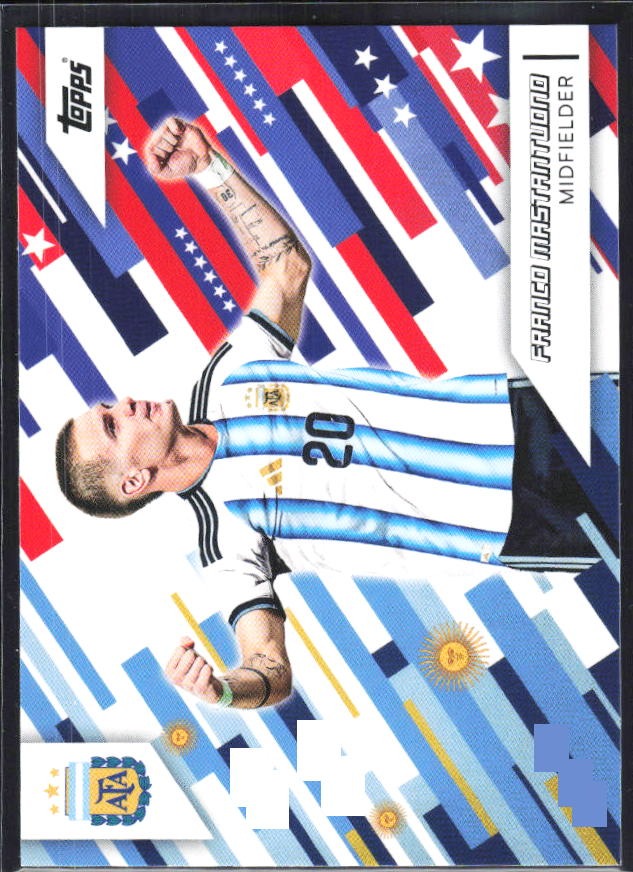 Franco Mastantuono 2026 Topps Argentina Toast the Host #35 – framsida