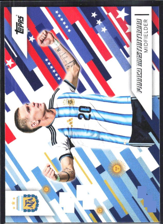 Franco Mastantuono 2026 Topps Argentina Toast the Host #35 – framsida
