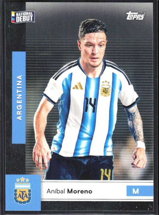 Aníbal Moreno 2026 Topps Argentina #7 – framsida
