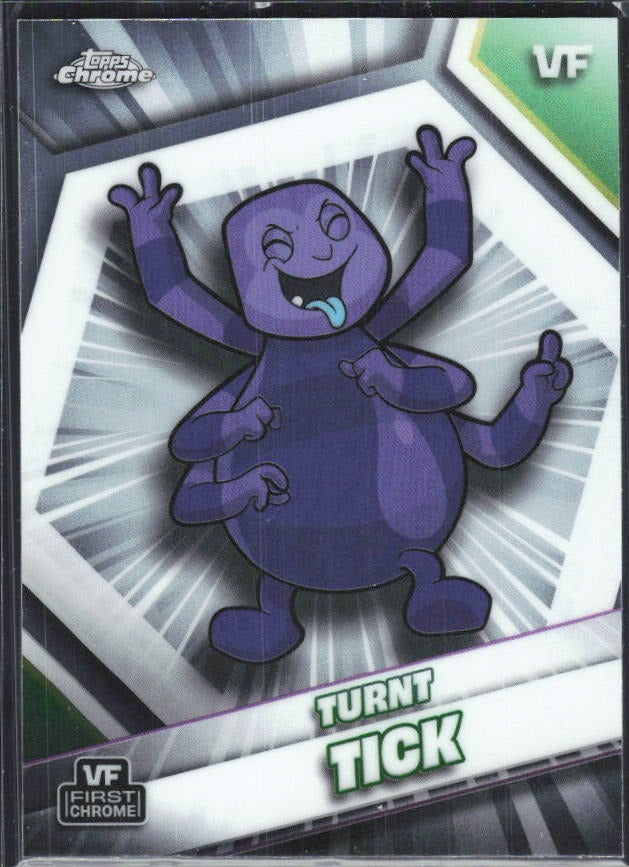 Turnt Tick 2026 Topps Chrome VeeFriends #184 – framsida