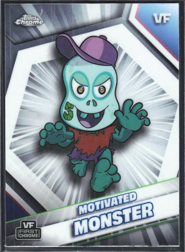 Motivated Monster 2026 Topps Chrome VeeFriends #5 – framsida