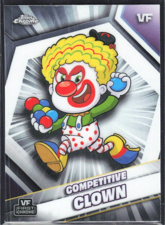 Competitive Clown 2026 Topps Chrome VeeFriends #52 – framsida