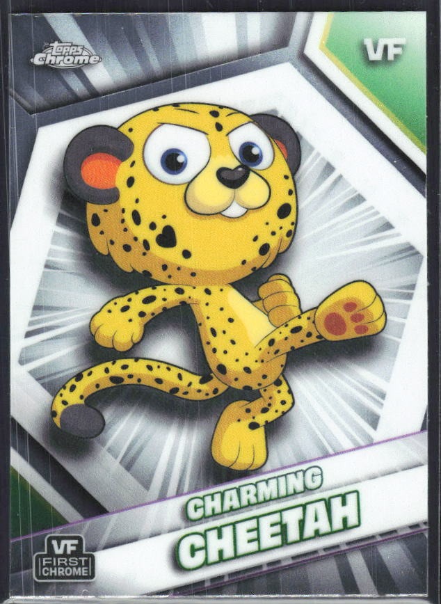 Charming Cheetah 2026 Topps Chrome VeeFriends #45 – framsida