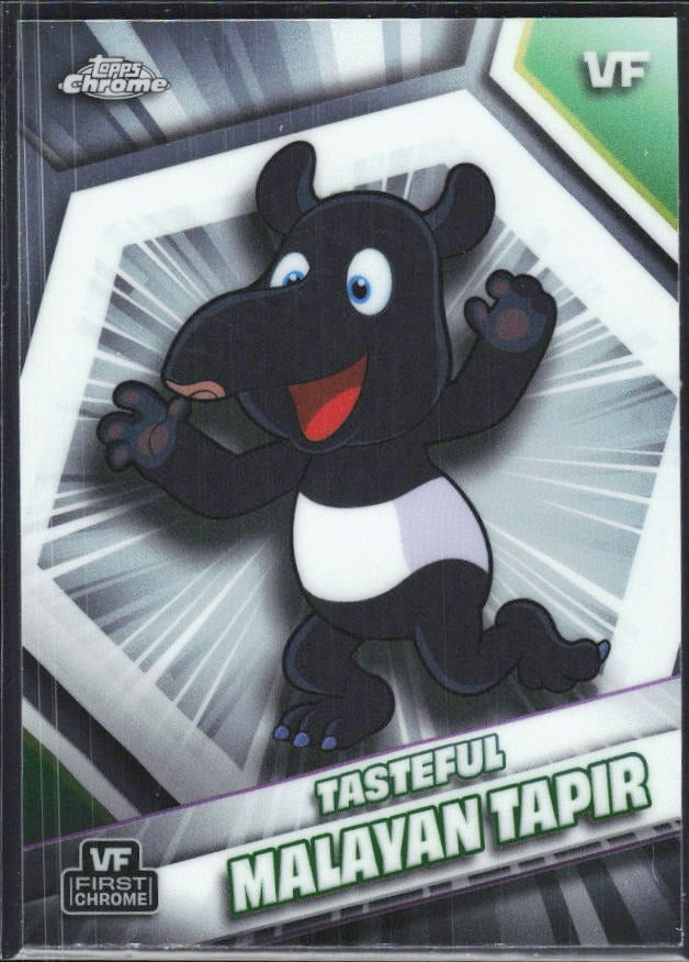 Tasteful Malayan Tapir 2026 Topps Chrome VeeFriends #169 – framsida