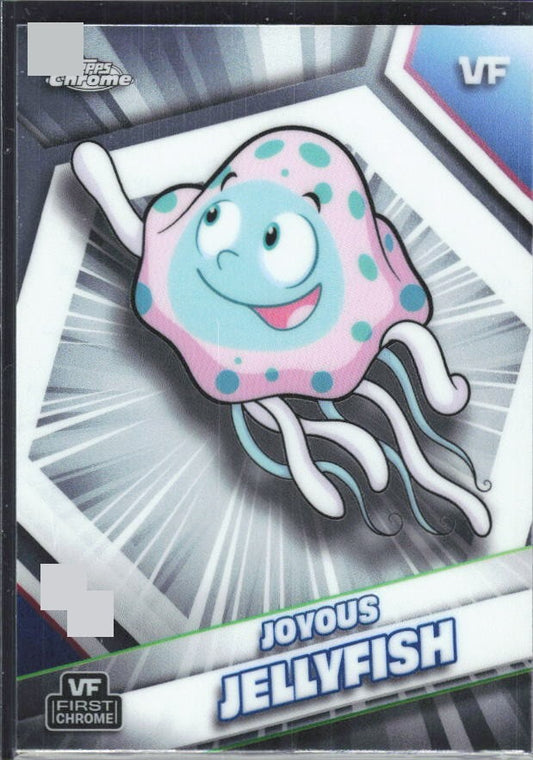 Joyous Jellyfish 2026 Topps Chrome VeeFriends #105 – framsida
