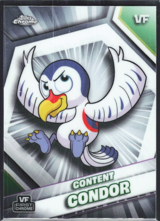 Content Condor 2026 Topps Chrome VeeFriends #57 – framsida
