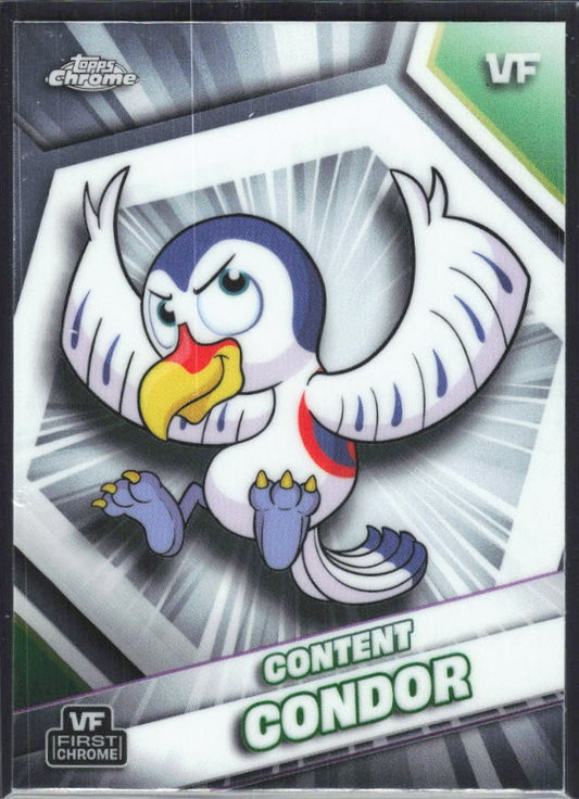 Content Condor 2026 Topps Chrome VeeFriends #57 – framsida