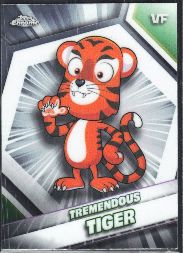 Tremendous Tiger 2026 Topps Chrome VeeFriends #181 – framsida