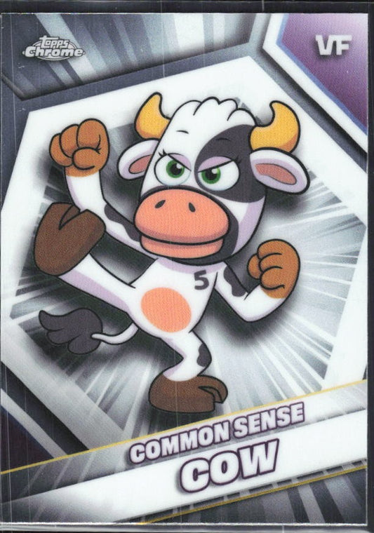 Common Sense Cow 2026 Topps Chrome VeeFriends #49 – framsida