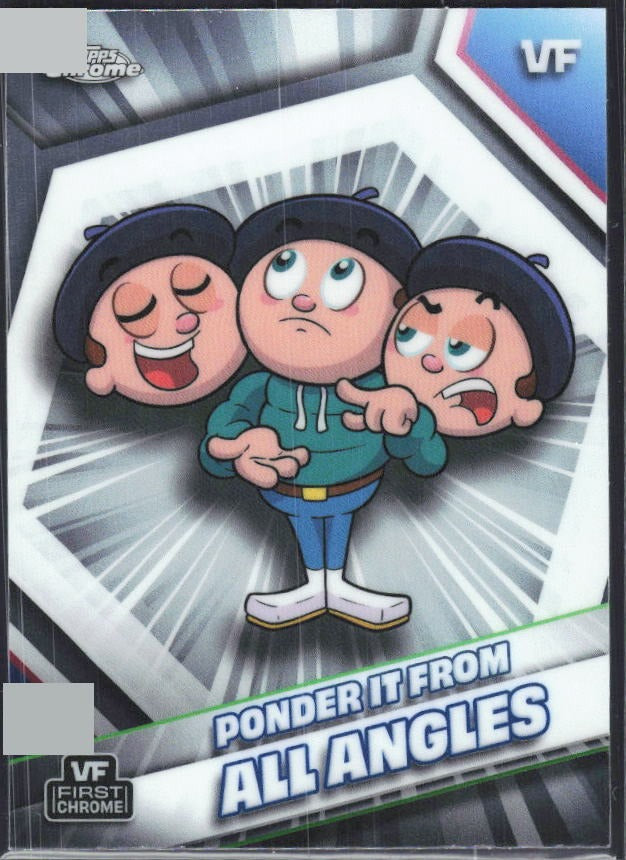 Ponder It From All Angles 2026 Topps Chrome VeeFriends #180 – framsida