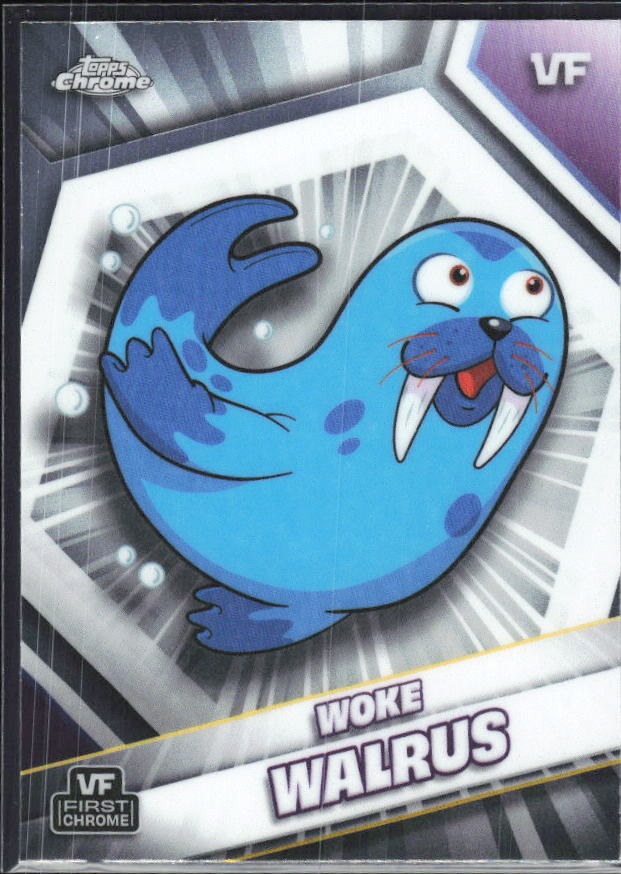 Woke Walrus 2026 Topps Chrome VeeFriends #194 – framsida
