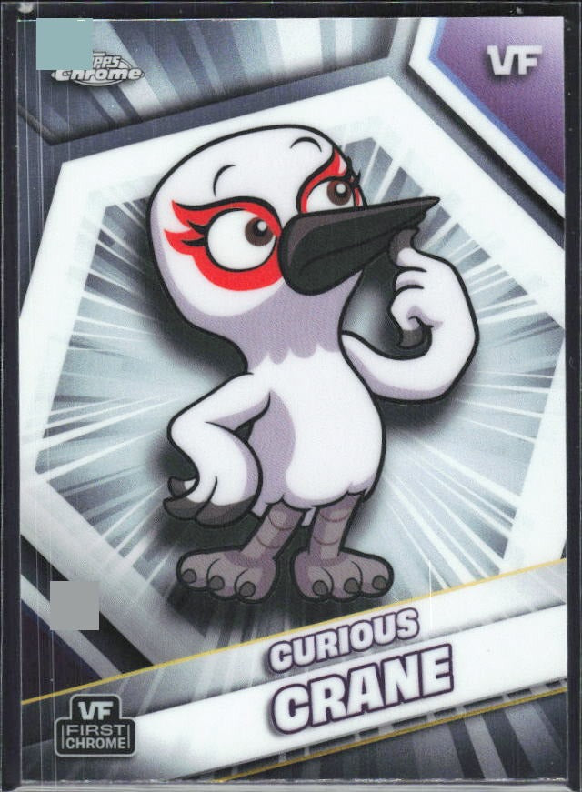 Curious Crane 2026 Topps Chrome VeeFriends #61 – framsida