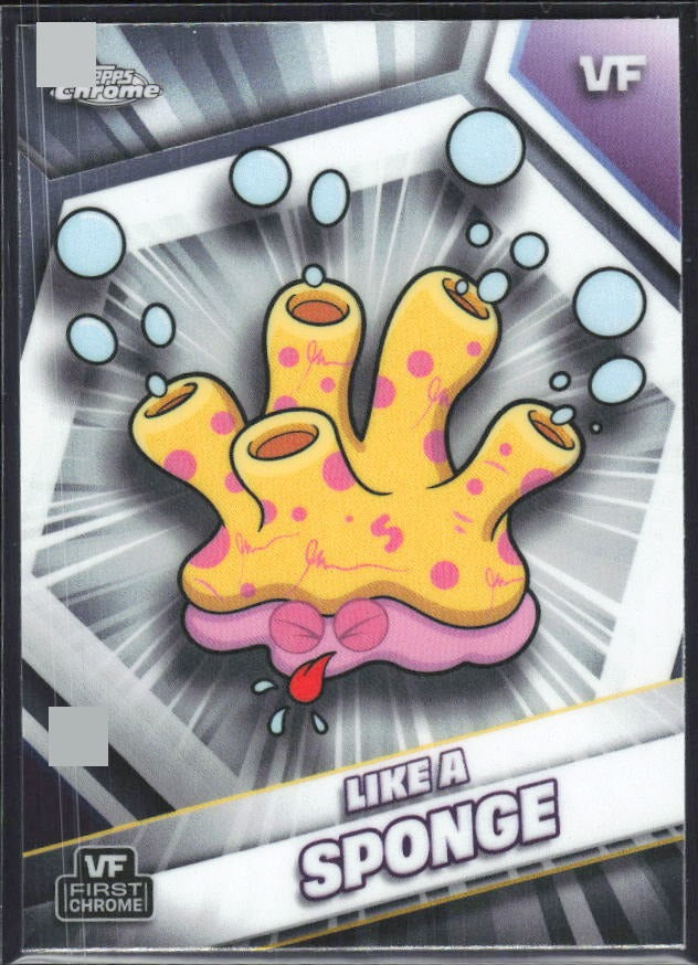 Like a Sponge 2026 Topps Chrome VeeFriends #113 – framsida