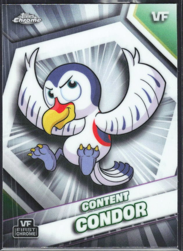 Content Condor 2026 Topps Chrome VeeFriends #57 – framsida