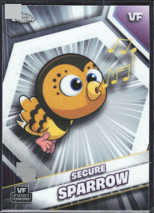 Secure Sparrow 2026 Topps Chrome VeeFriends #149 – framsida