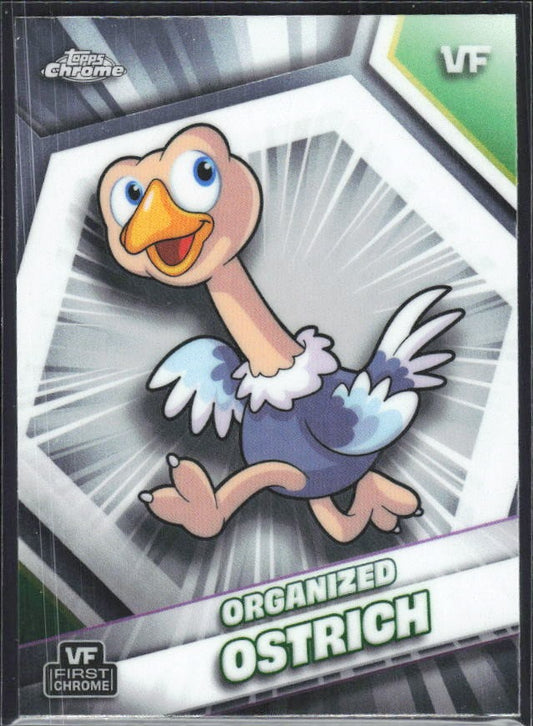Organized Ostrich 2026 Topps Chrome VeeFriends #130 – framsida