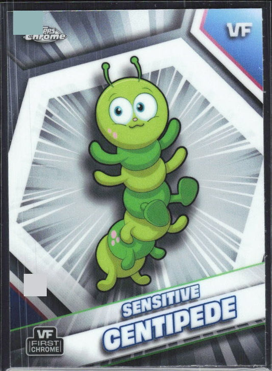 Sensitive Centipede 2026 Topps Chrome VeeFriends #153 – framsida