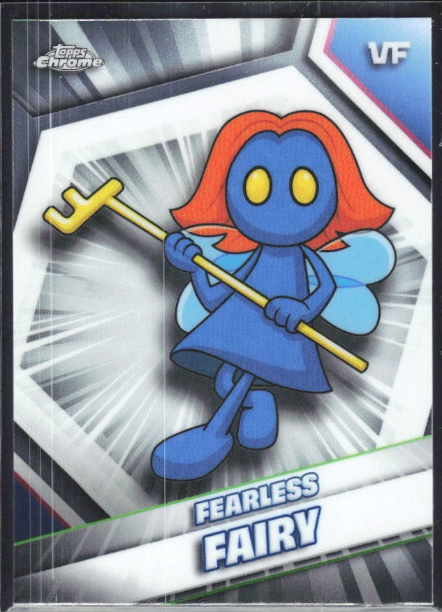 Fearless Fairy 2026 Topps Chrome VeeFriends #2 – framsida
