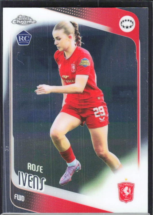 Rose Ivens 2025-26 Topps Chrome UWCL #73 – framsida