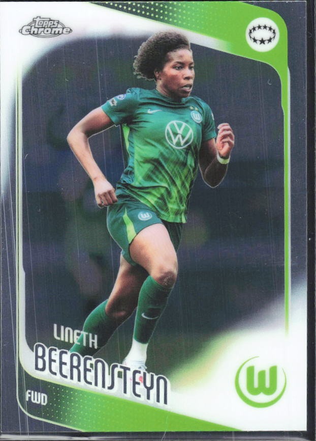 Lineth Beerensteyn 2025-26 Topps Chrome UWCL #32 – framsida