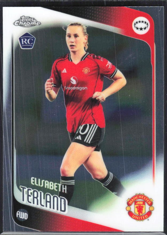Elisabeth Terland 2025-26 Topps Chrome UWCL #71 – framsida