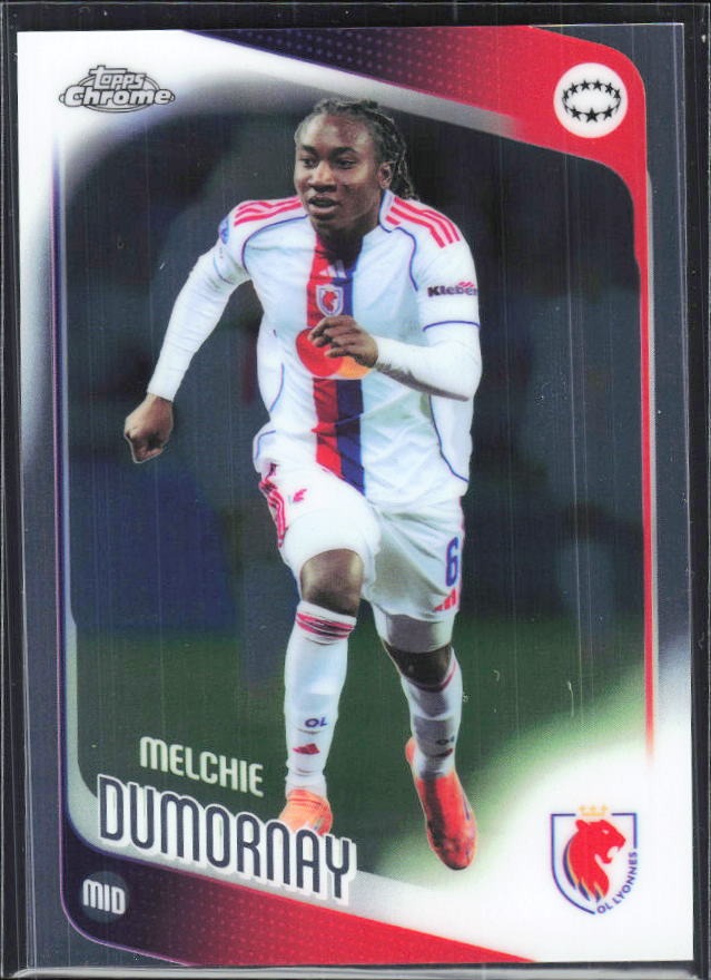 Melchie Dumornay 2025-26 Topps Chrome UWCL #41 – framsida