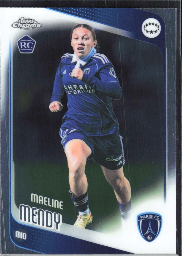 Maeline Mendy 2025-26 Topps Chrome UWCL #52 – framsida