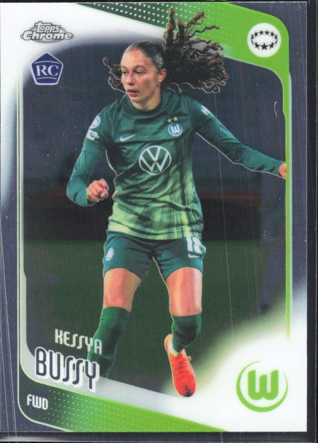 Kessya Bussy 2025-26 Topps Chrome UWCL #62 – framsida