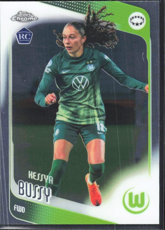 Kessya Bussy 2025-26 Topps Chrome UWCL #62 – framsida