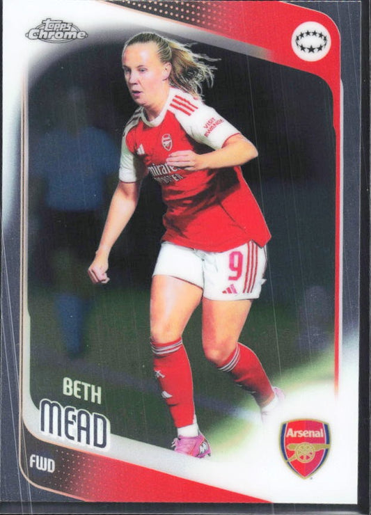 Beth Mead 2025-26 Topps Chrome UWCL #100 – framsida