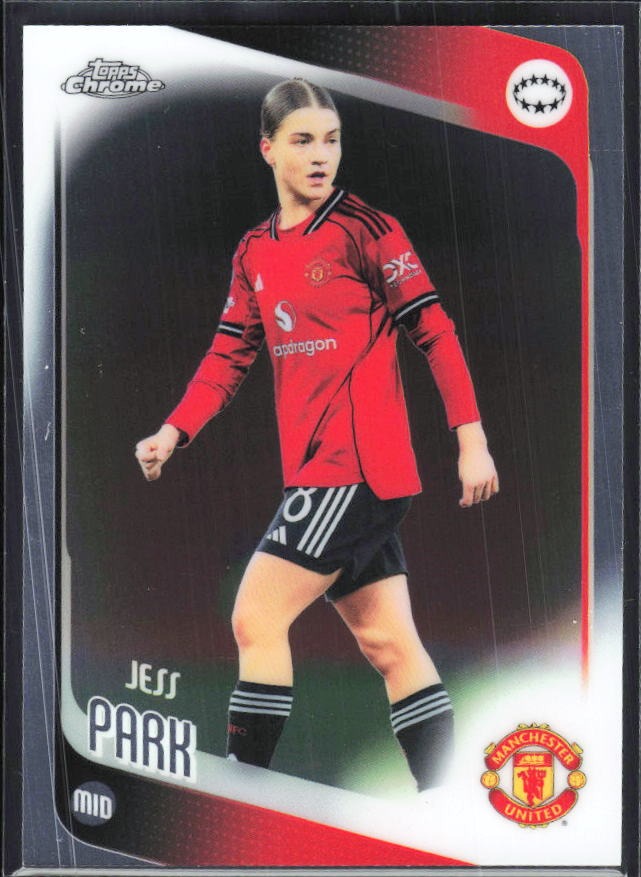 Jess Park 2025-26 Topps Chrome UWCL #29 – framsida