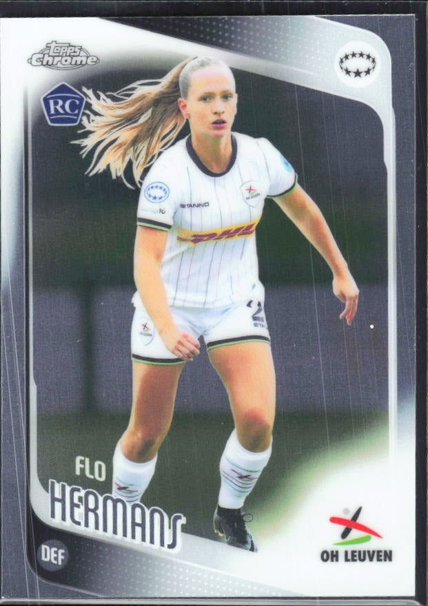 Flo Hermans 2025-26 Topps Chrome UWCL #78 – framsida