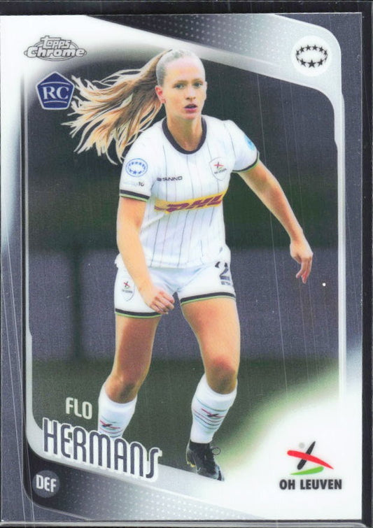 Flo Hermans 2025-26 Topps Chrome UWCL #78 – framsida
